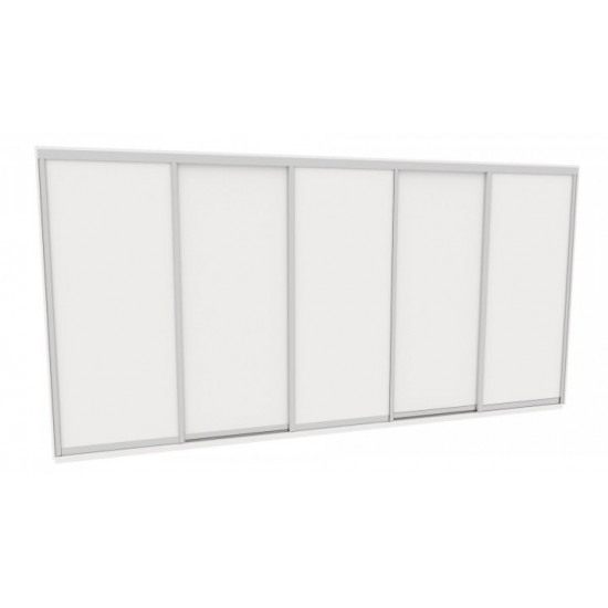 Sliding wardrobe HOUSE N4486 White chipboard 480x60x240 Sliding wardrobe HOUSE N4486 White chipboard 480x60x240