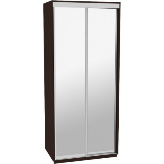 Sliding wardrobe DOM VG116 Wenge Mirror 110x60x240 Sliding wardrobe DOM VG116 Wenge Mirror 110x60x240