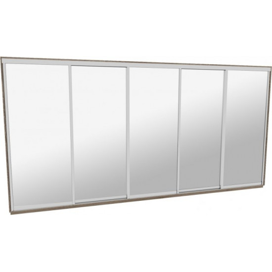 Sliding wardrobe HOUSE N4486 Sonoma oak truffle Mirror 480x60x240 Sliding wardrobe HOUSE N4486 Sonoma oak truffle Mirror 480x60x240