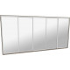 Sliding wardrobe HOUSE N4486 Sonoma oak truffle Mirror 480x60x240 Sliding wardrobe HOUSE N4486 Sonoma oak truffle Mirror 480x60x240