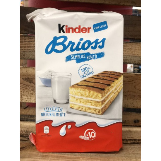 Бісквіт молочний Kinder Brioss 270г Бісквіт молочний Kinder Brioss 270г