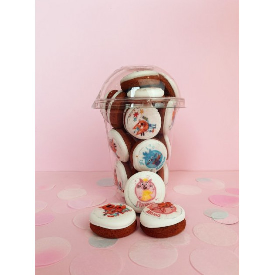 Імбирний пряник Sweets&joys Стаканчик Три коти 190г Імбирний пряник Sweets&joys Стаканчик Три коти 190г