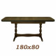 Dining folding table 140x80 cm ST-8 Skif Oak Dining folding table 140x80 cm ST-8 Skif Oak