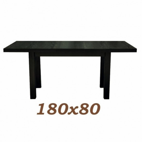 Dining folding table ST-10 Skif 140x80 cm wenge (black) Dining folding table ST-10 Skif 140x80 cm wenge (black)