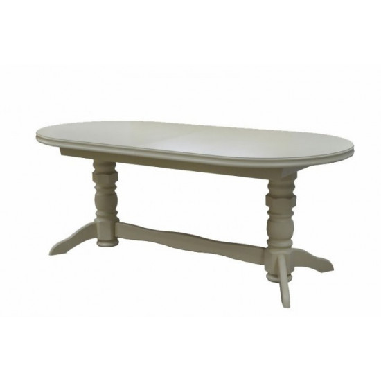 Dining folding oval table ST-9 200x100 cm vanilla Skif Dining folding oval table ST-9 200x100 cm vanilla Skif