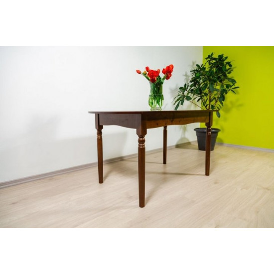Dining folding table Skif ST-37 140x80 cm walnut Dining folding table Skif ST-37 140x80 cm walnut