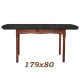 Dining folding table Skif ST-37 140x80 cm walnut Dining folding table Skif ST-37 140x80 cm walnut