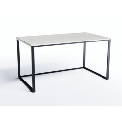 Комп'ютерний стіл Skandi Wood SW035 Айдар 120 х 80 х 75 см Масив Ясен Білий (SW035128075WharrAsh)