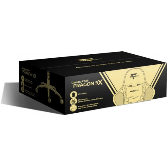 Крісло для геймерів FRAGON 5X series чорне (FGLHF5BT4D1521BK1)