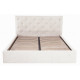Кровать Bristol Standart 140 х 200 см Мисти Milk Бежевая Кровать Bristol Standart 140 х 200 см Мисти Milk Бежевая