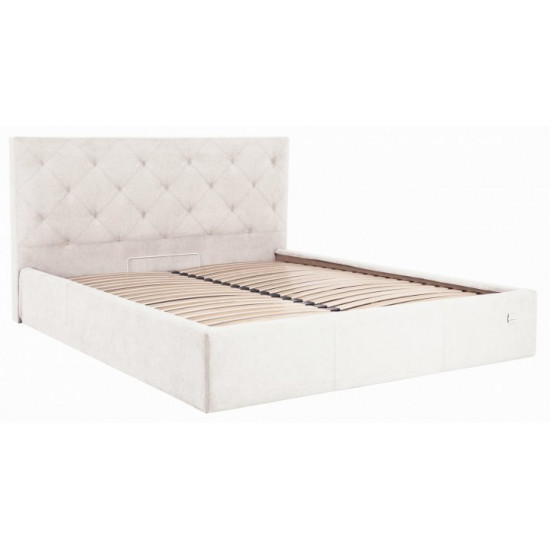 Кровать Bristol Standart 140 х 200 см Мисти Milk Бежевая Кровать Bristol Standart 140 х 200 см Мисти Milk Бежевая