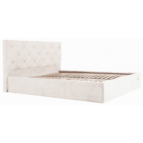 Кровать Bristol Standart 140 х 200 см Мисти Milk Бежевая Кровать Bristol Standart 140 х 200 см Мисти Milk Бежевая
