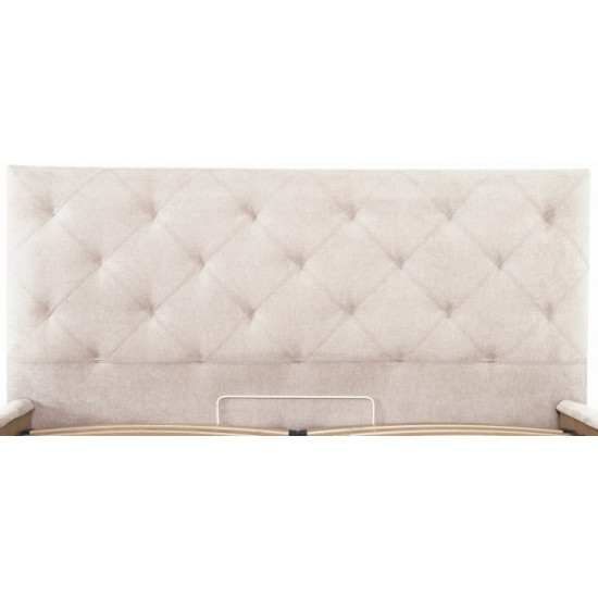 Кровать Bristol Standart 140 х 200 см Мисти Milk Бежевая Кровать Bristol Standart 140 х 200 см Мисти Milk Бежевая