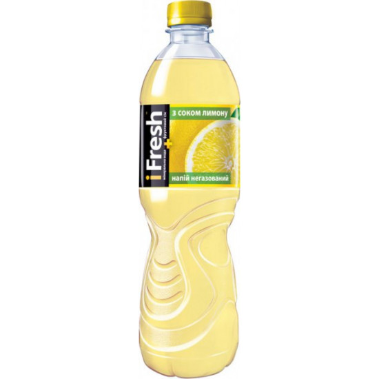 Упаковка напою безалкогольного соковмісного IFresh Лимон 9 шт х 0.5 л (4820115401662) Упаковка напою безалкогольного соковмісного IFresh Лимон 9 шт х 0.5 л (4820115401662)