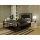 Кровать GoodsMetall металлическая в стиле LOFT 2000х1400х1200 (К100) Кровать GoodsMetall металлическая в стиле LOFT 2000х1400х1200 (К100)