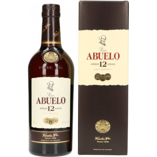 Ром Abuelo 12 лет выдержки в подарочной упаковке 0.7 л 40% (7451101210134) Ром Abuelo 12 лет выдержки в подарочной упаковке 0.7 л 40% (7451101210134)