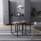 Coffee table 2 in 1 Ascet Art In Head Graphite Coffee table 2 in 1 Ascet Art In Head Graphite