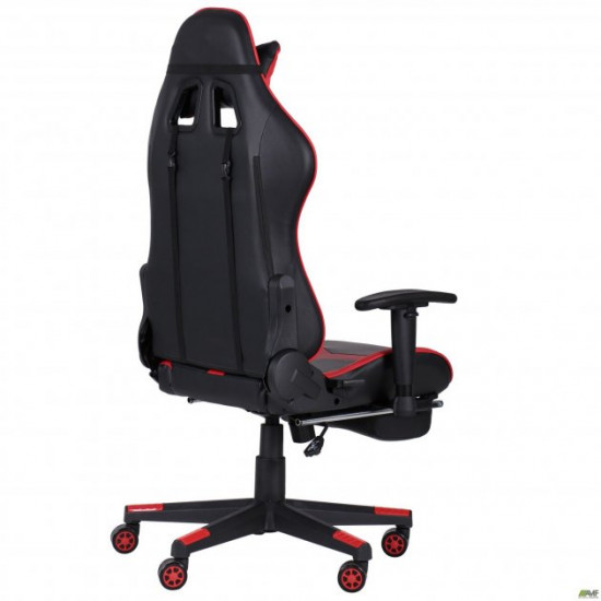 Крісло AMF VR Racer Dexter Grindor чорний/червоний 546481
