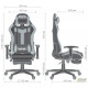 Крісло AMF VR Racer Dexter Grindor чорний/червоний 546481
