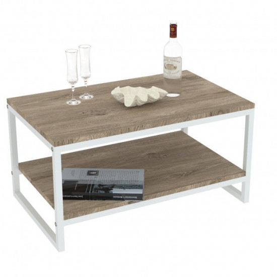 Coffee table Vian-Dizain O-1 90*55 Brunico White Coffee table Vian-Dizain O-1 90*55 Brunico White