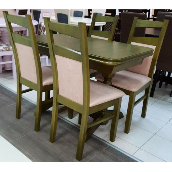 Dining kitchen fixed table ST-27.1 Skif 110x70 cm wasabi Dining kitchen fixed table ST-27.1 Skif 110x70 cm wasabi
