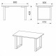 Coffee table Kompanit Loft-1 Alder (80x50x42.8 cm) Coffee table Kompanit Loft-1 Alder (80x50x42.8 cm)