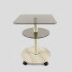 Coffee table Commus Bravo Light 400 Kv6 bronza-pepel-bg50 Coffee table Commus Bravo Light 400 Kv6 bronza-pepel-bg50
