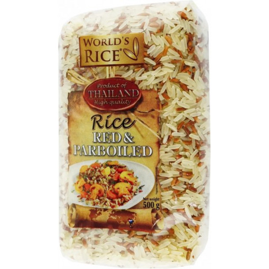 Смесь риса World's Rice Парбоилд+Красный 500 г (4820009102491) Смесь риса World's Rice Парбоилд+Красный 500 г (4820009102491)