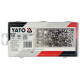 Set of 300 pcs YATO Stainless Hex Nuts (06773) Set of 300 pcs YATO Stainless Hex Nuts (06773)