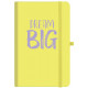Business notebook Optima Dream Big A5 256 lined pages (O20812-25)