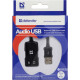 Переходник для наушников Defender Audio USB (63002) Переходник для наушников Defender Audio USB (63002)