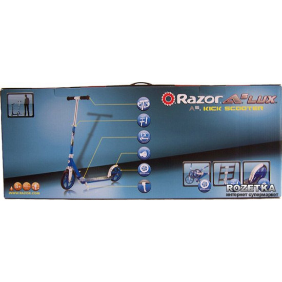 Самокат Razor A5 Lux Blue (13073042) Самокат Razor A5 Lux Blue (13073042)