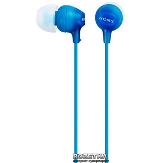 Наушники Sony MDR-EX15LP Blue (MDREX15LPLI.AE) Наушники Sony MDR-EX15LP Blue (MDREX15LPLI.AE)