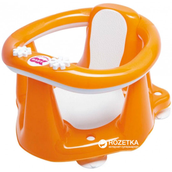 OK Baby Flipper Evolution child seat with non-slip coating and temperature sensor Orange (37994540) OK Baby Flipper Evolution child seat with non-slip coating and temperature sensor Orange (37994540)