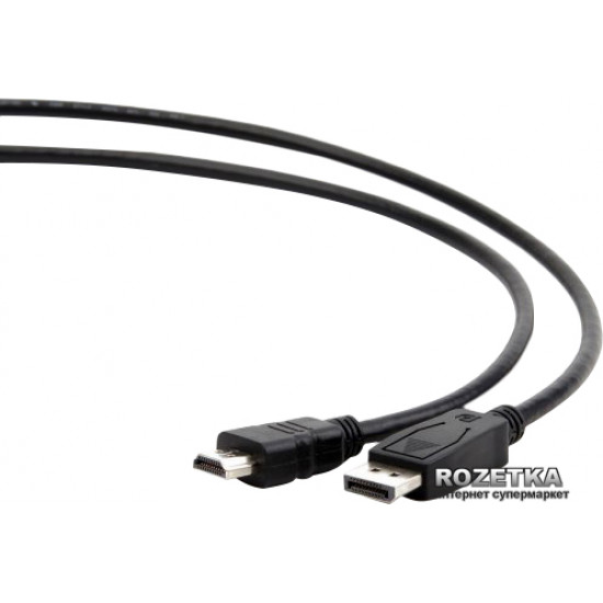  Кабель Cablexpert DisplayPort - HDMI 1 м (CC-DP-HDMI-1M)