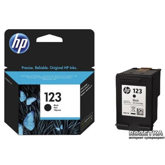 Картридж HP No.123 DJ 2130 Black (F6V17AE) Картридж HP No.123 DJ 2130 Black (F6V17AE)