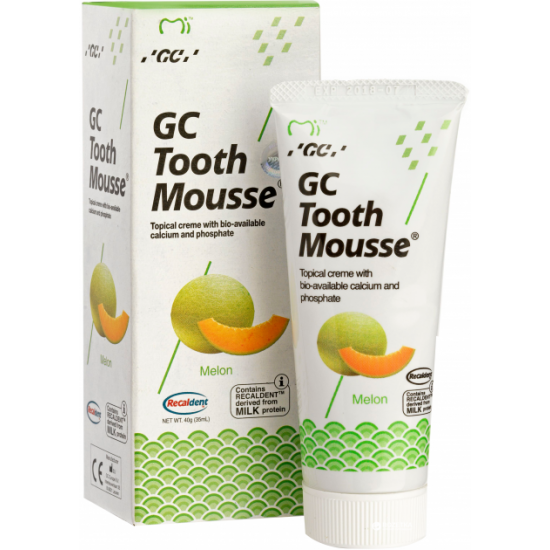 Крем для зубів GC Tooth Mousse Melon 35мл (D6583286241) Крем для зубів GC Tooth Mousse Melon 35мл (D6583286241)