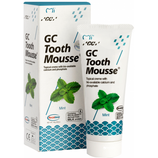 Крем для зубів GC Tooth Mousse Mint 35мл (D6583286211) Крем для зубів GC Tooth Mousse Mint 35мл (D6583286211)