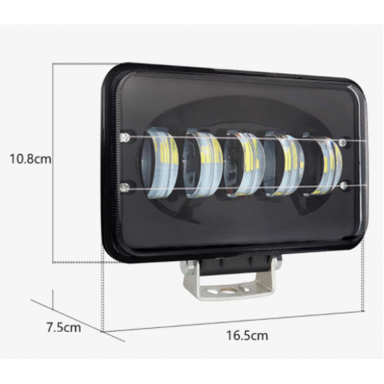 Светодиодная балка дополнительная фара Led 5LED 50W CREE Autoexpect (05222) Светодиодная балка дополнительная фара Led 5LED 50W CREE Autoexpect (05222)