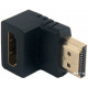 Adapter ExtraDigital HDMI to HDMI, v 1.4, Gold, 90° (KBH1671) Adapter ExtraDigital HDMI to HDMI, v 1.4, Gold, 90° (KBH1671)