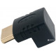 Adapter ExtraDigital HDMI to HDMI, v 1.4, Gold, 90° (KBH1671) Adapter ExtraDigital HDMI to HDMI, v 1.4, Gold, 90° (KBH1671)