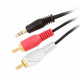 Ultra 3.5 mm cable - 2 x RCA 1.5 m (UC75-0150) Ultra 3.5 mm cable - 2 x RCA 1.5 m (UC75-0150)