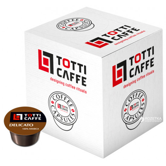 Кава мелена TOTTI Caffe Delicato 100 х 8 г (8718868141477) Кава мелена TOTTI Caffe Delicato 100 х 8 г (8718868141477)