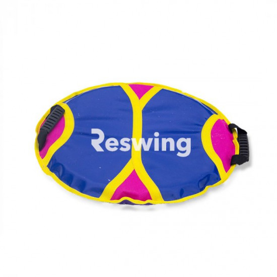 Дитячі м'які санки-крижаки Reswing ∅ 50 см Синій з рожевим (LD06) Дитячі м'які санки-крижаки Reswing ∅ 50 см Синій з рожевим (LD06)
