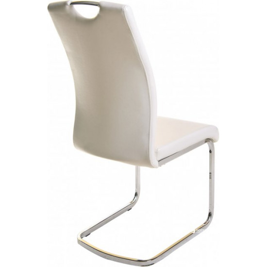 Chair Vetro Mebel S-110 White (S-110-wh) Chair Vetro Mebel S-110 White (S-110-wh)