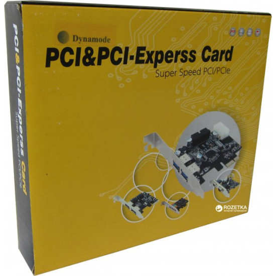 Контроллер Dynamode PCI-RS232 (COM) (2 внешних порта) (PCI-RS232WCH) Контроллер Dynamode PCI-RS232 (COM) (2 внешних порта) (PCI-RS232WCH)