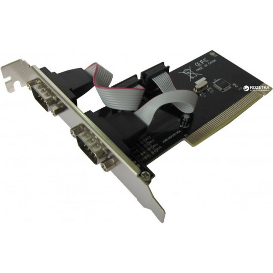 Контроллер Dynamode PCI-RS232 (COM) (2 внешних порта) (PCI-RS232WCH) Контроллер Dynamode PCI-RS232 (COM) (2 внешних порта) (PCI-RS232WCH)