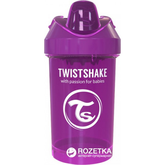 Чашка-непроливайка Twistshake 300 мл Фіолетова (7350083120625) Чашка-непроливайка Twistshake 300 мл Фіолетова (7350083120625)