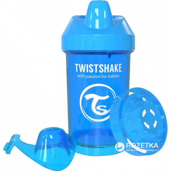 Чашка-непроливайка Twistshake 300 мл Блакитна (7350083120595) Чашка-непроливайка Twistshake 300 мл Блакитна (7350083120595)