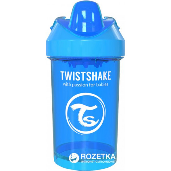 Чашка-непроливайка Twistshake 300 мл Блакитна (7350083120595) Чашка-непроливайка Twistshake 300 мл Блакитна (7350083120595)
